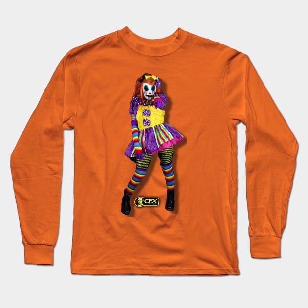 CFX TesaZombie Clown Long Sleeve T-Shirt by CFXMasks